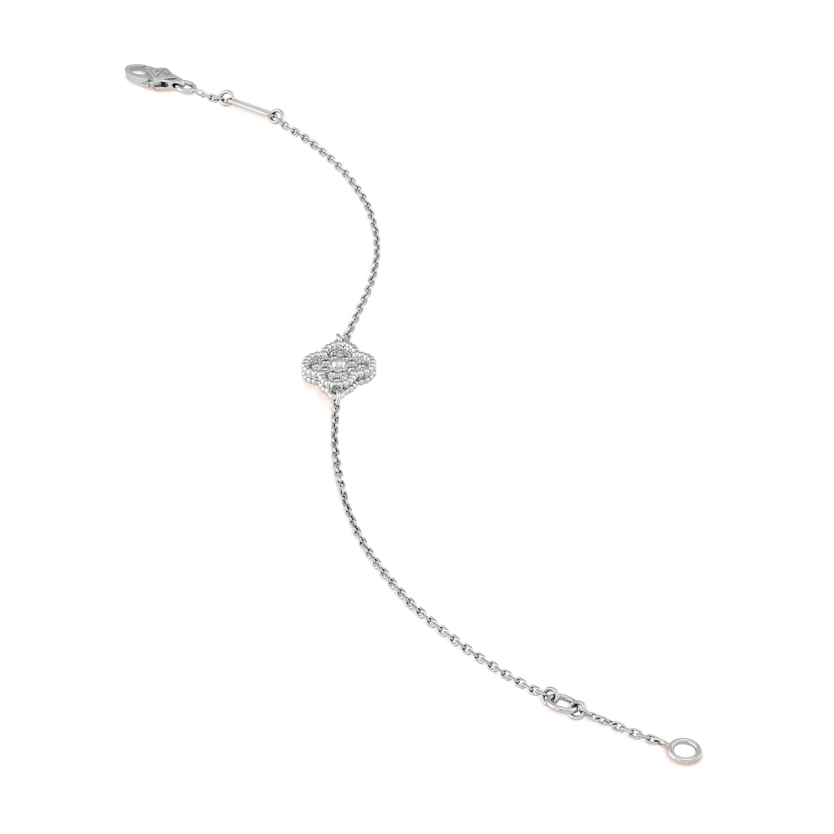 Van Cleef Sweet Alhambra Or blanc