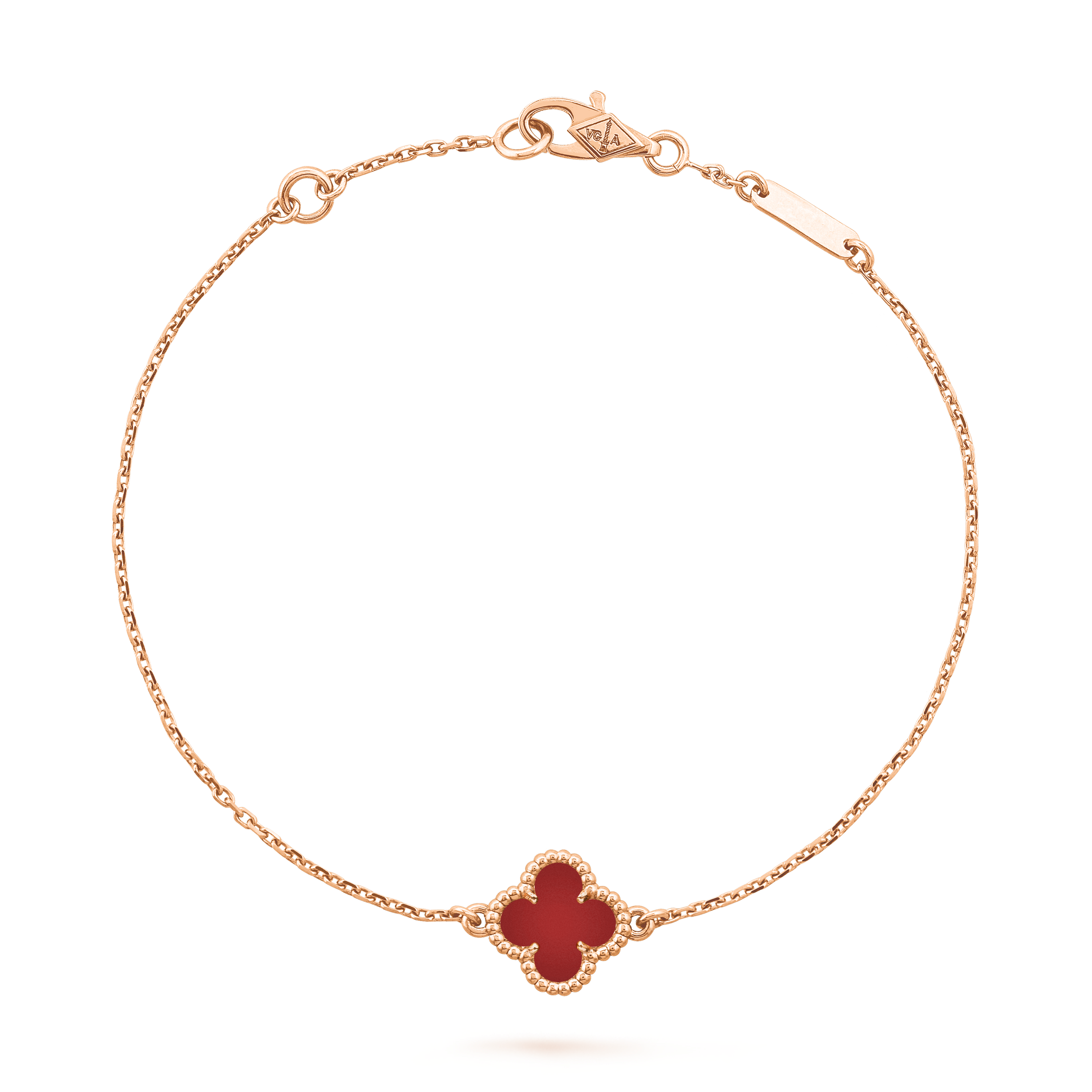 Van Cleef Sweet Alhambra Cornaline