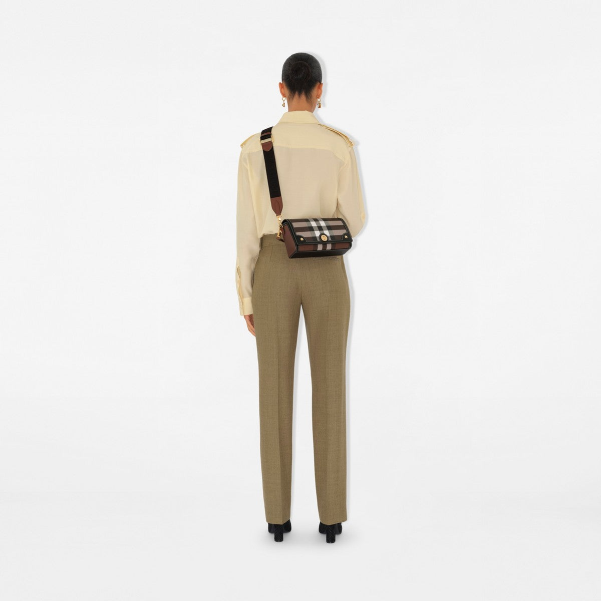 Burberry Sac à main Note Noir
