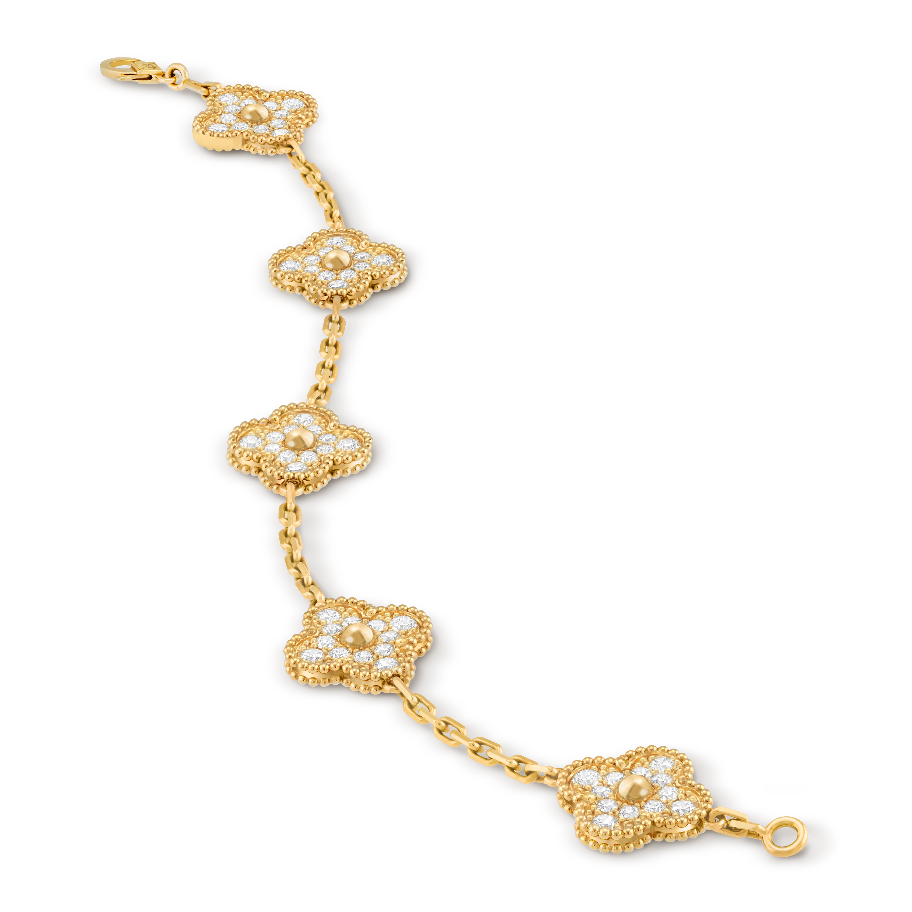 Van Cleef - Vintage Alhambra 5 motifs Diamant