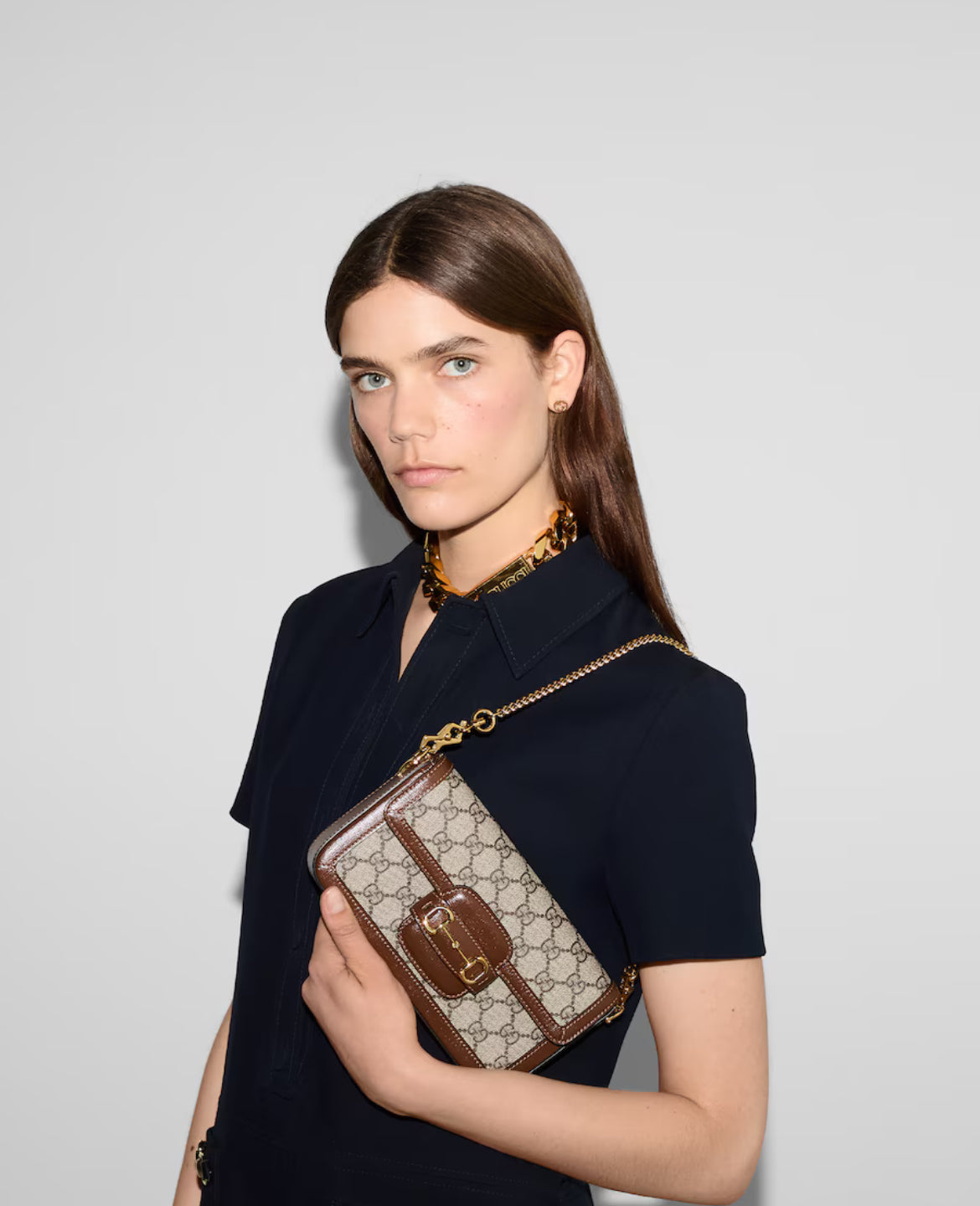 Gucci Sac à épaule Gucci Horsebit 1955 petit format