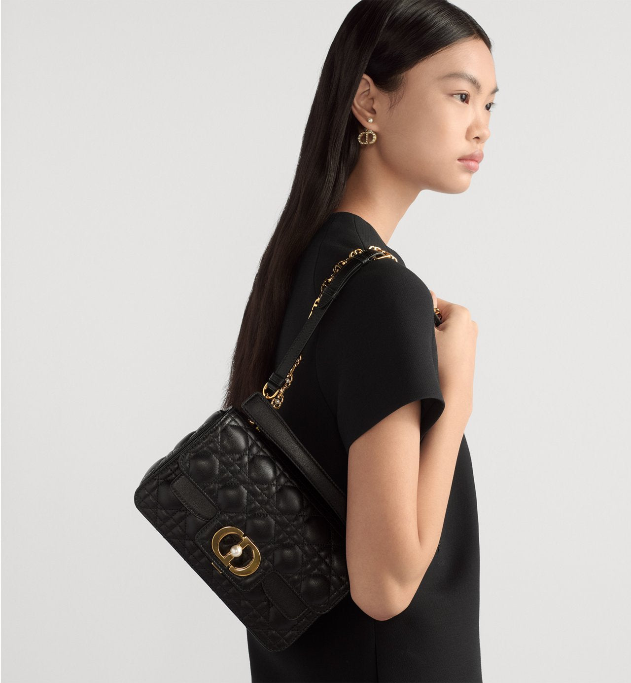 Dior Sac Top Handle Jolie Small Noir