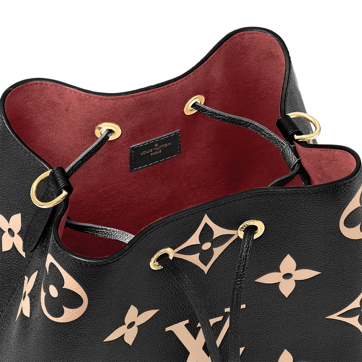 LV Sac NéoNoé MM Noir/Beige