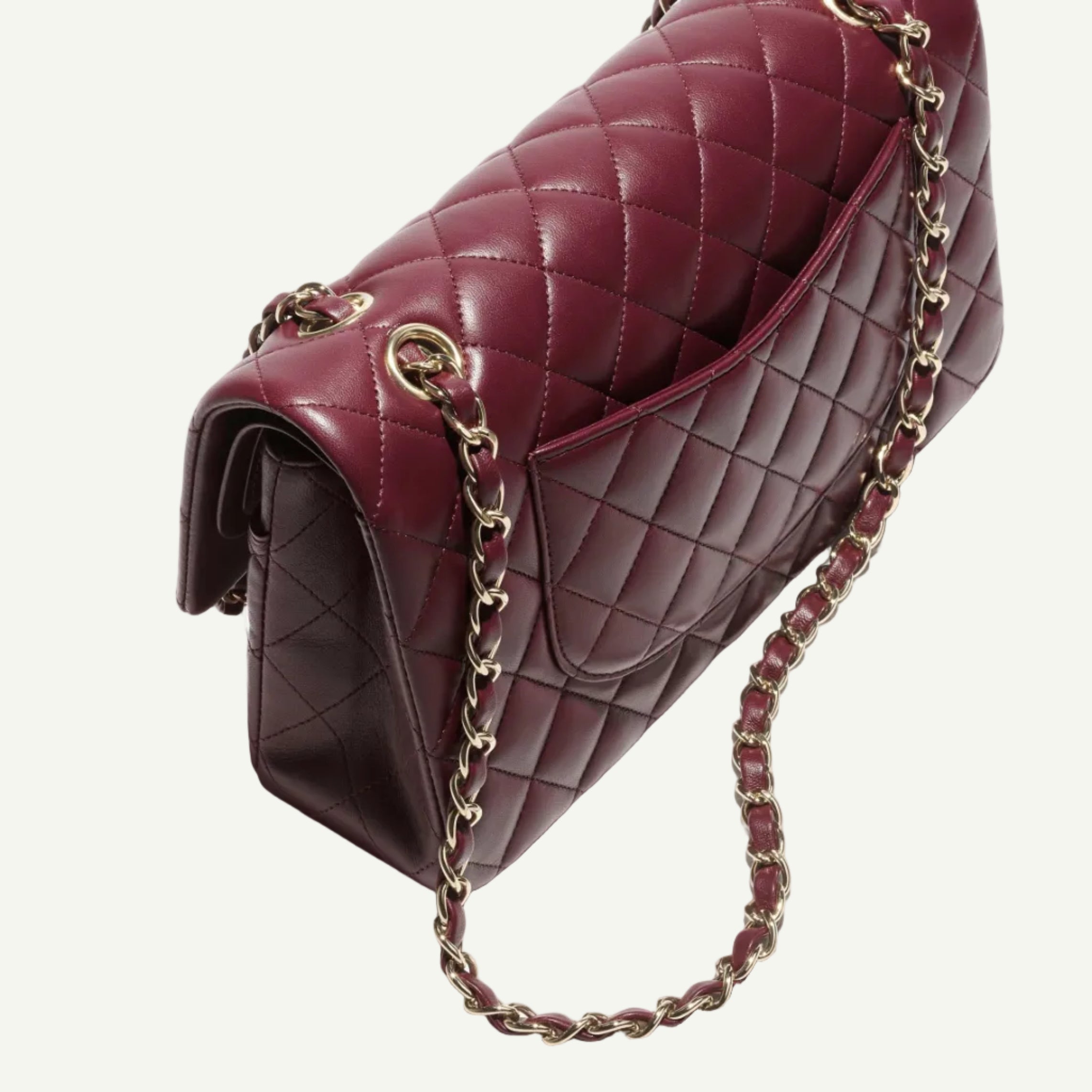 Chanel Sac Classique 11.12 bordeaux