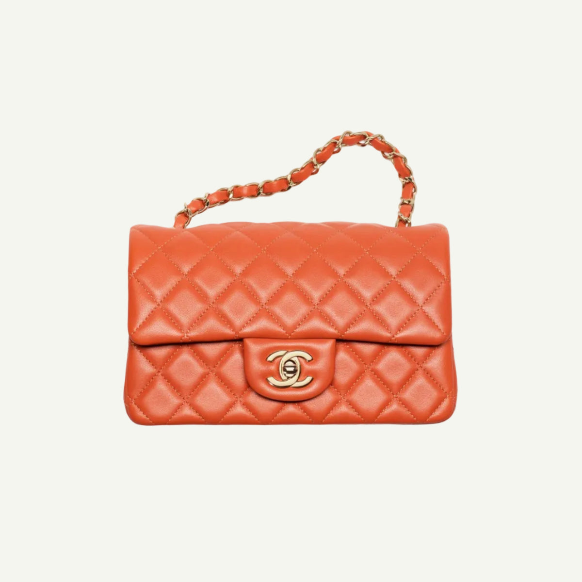 Chanel Sac Classic Orange