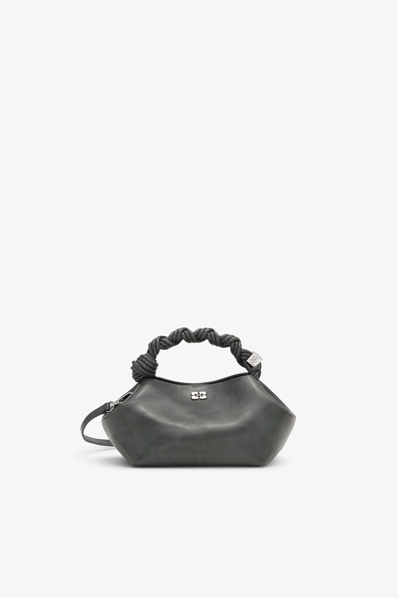 Sac Ganni Bou Petit Gris Foncé