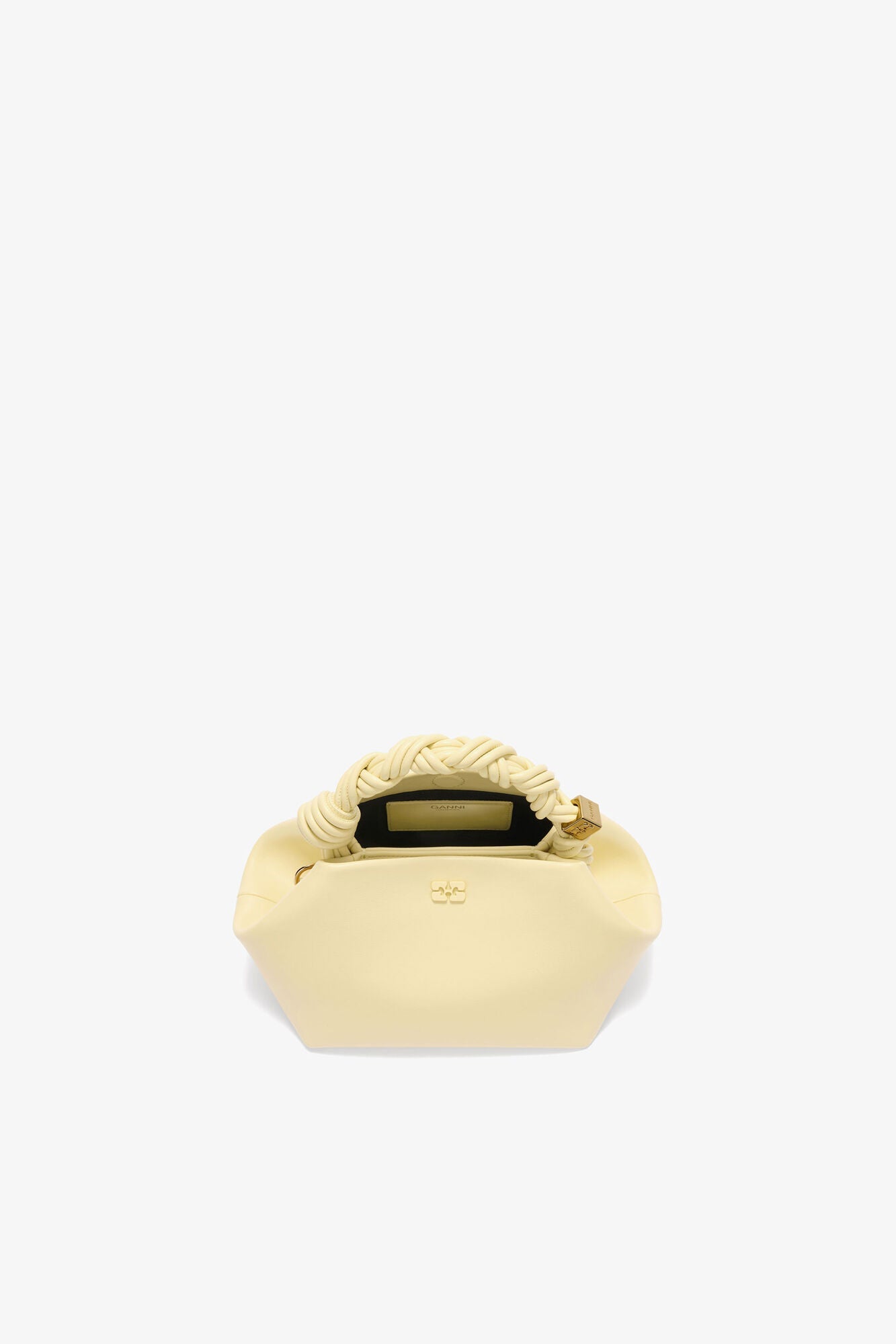 Sac Ganni Bou Petit Jaune Pastel