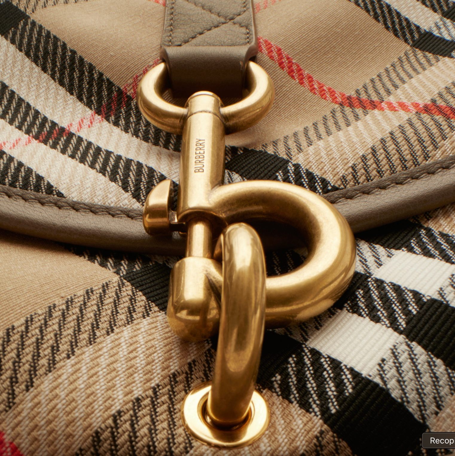 Burberry Petit sac Messenger B Clip Hazel