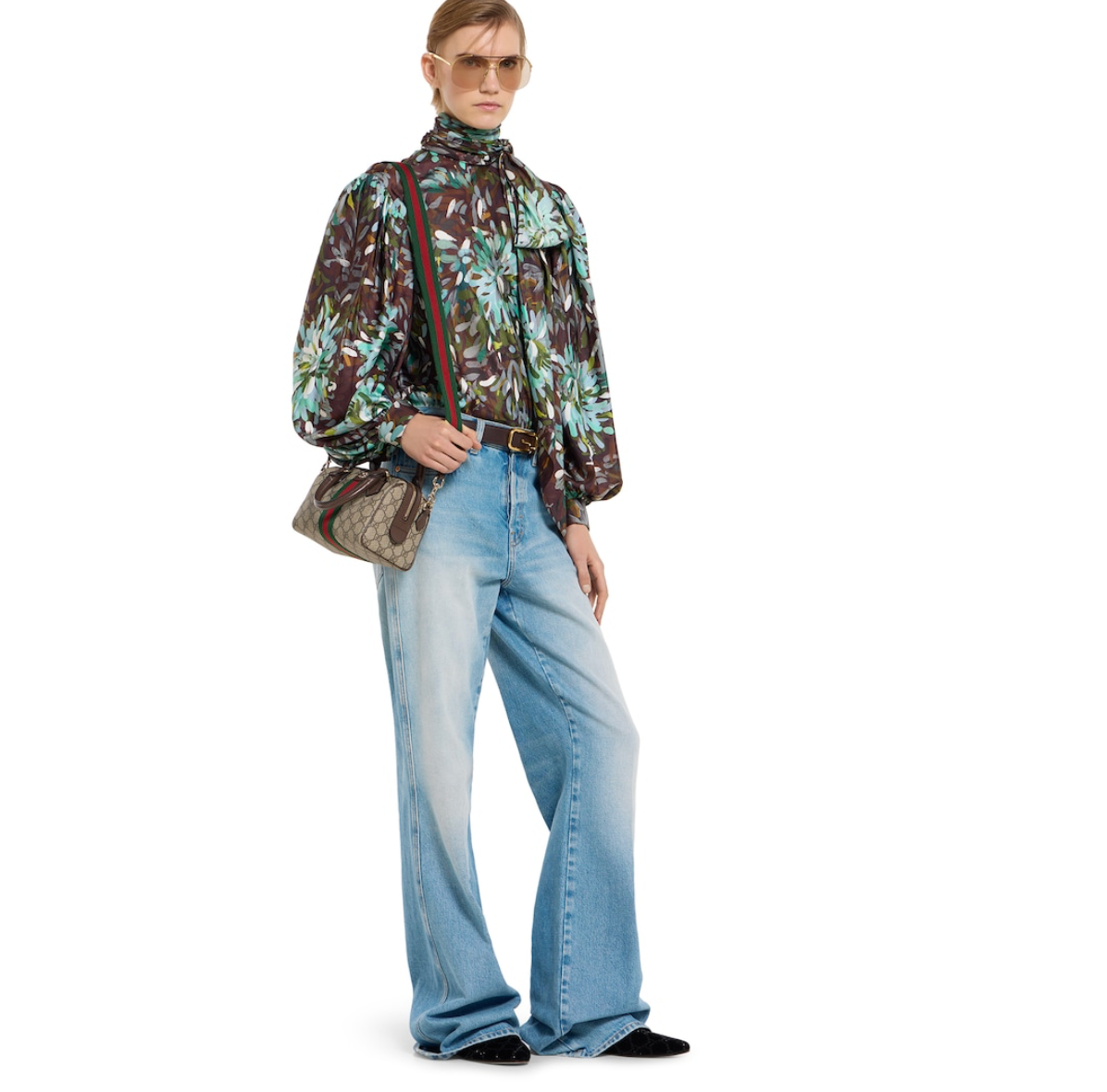 Gucci Sac Boston Ophidia petit format