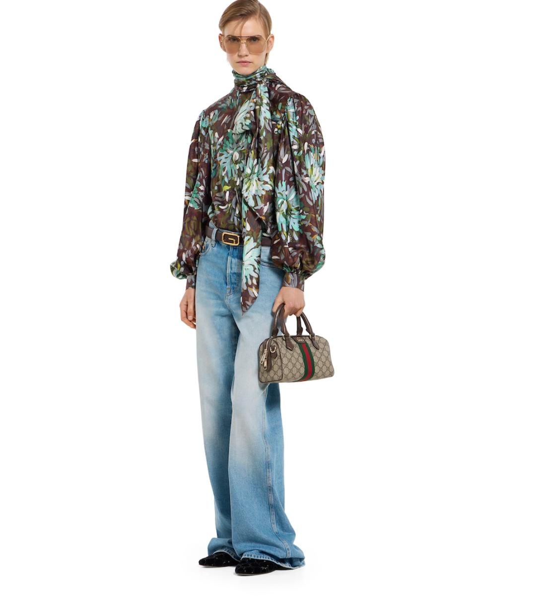 Gucci Sac Boston Ophidia petit format