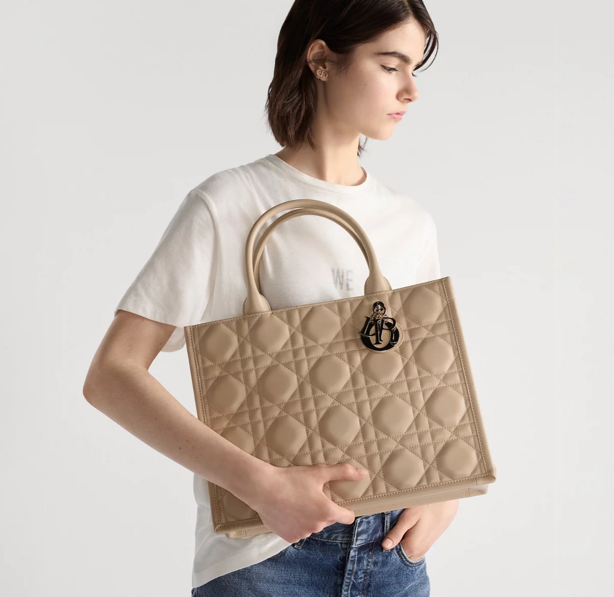 Dior Sac Book Tote Medium Beige