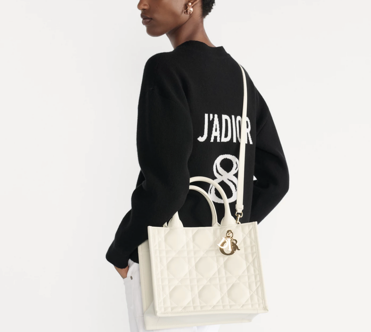 Dior Sac Book Tote Small Blanc