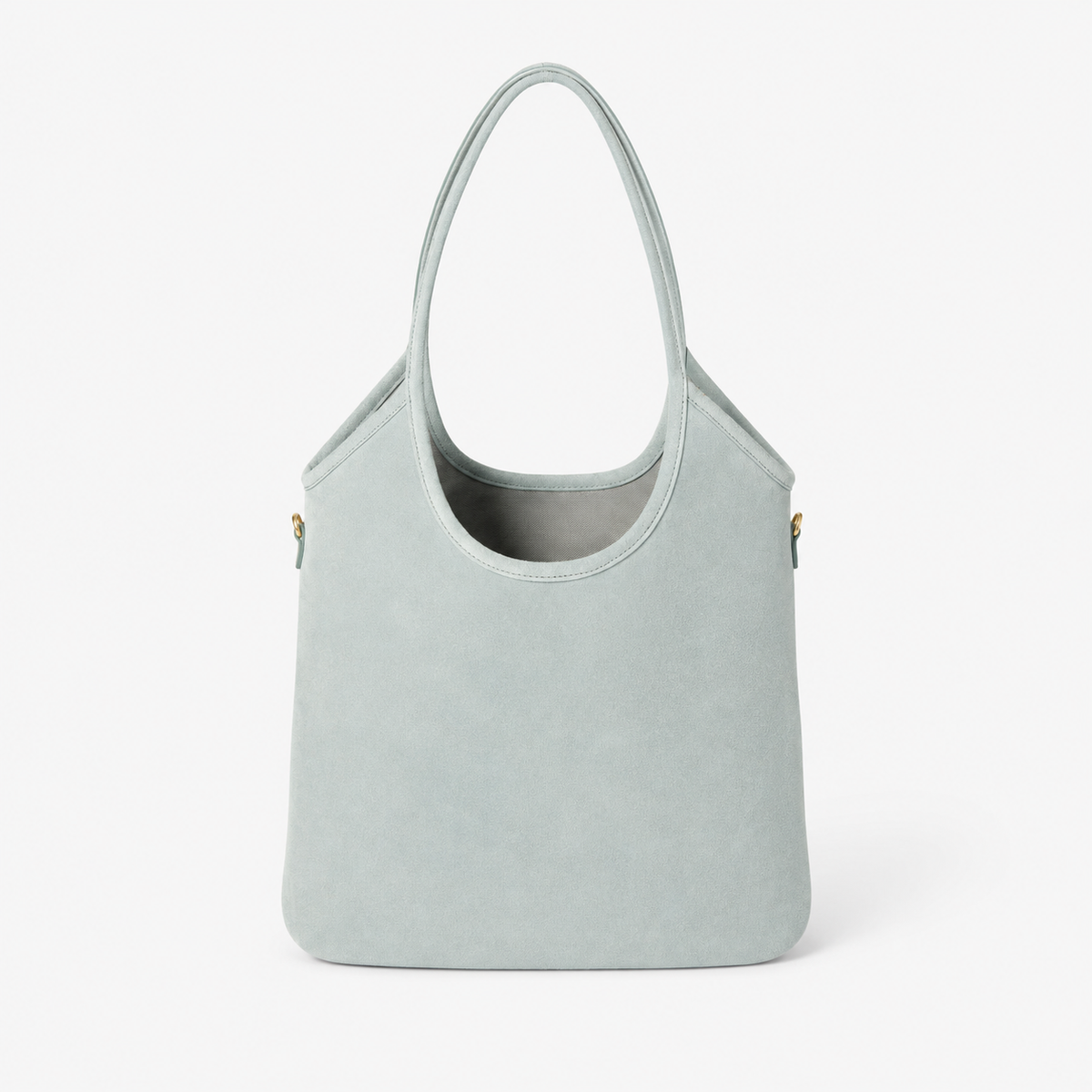 MiuMiu Sac IVY en Suède Blanc