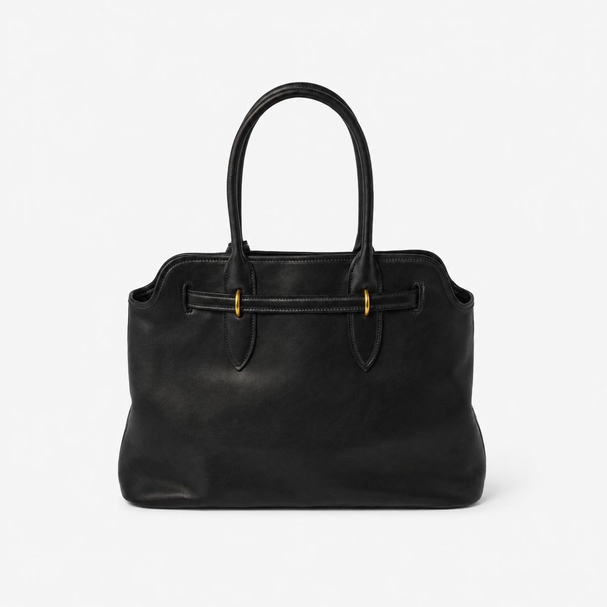 MiuMiu Sac Aventure en Cuir Nappa Noir