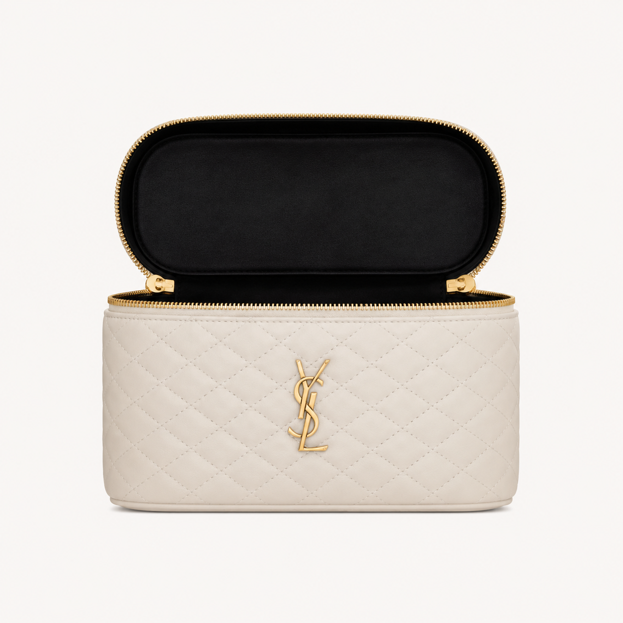 Saint Laurent Large Gaby Vanity Bag Blanc