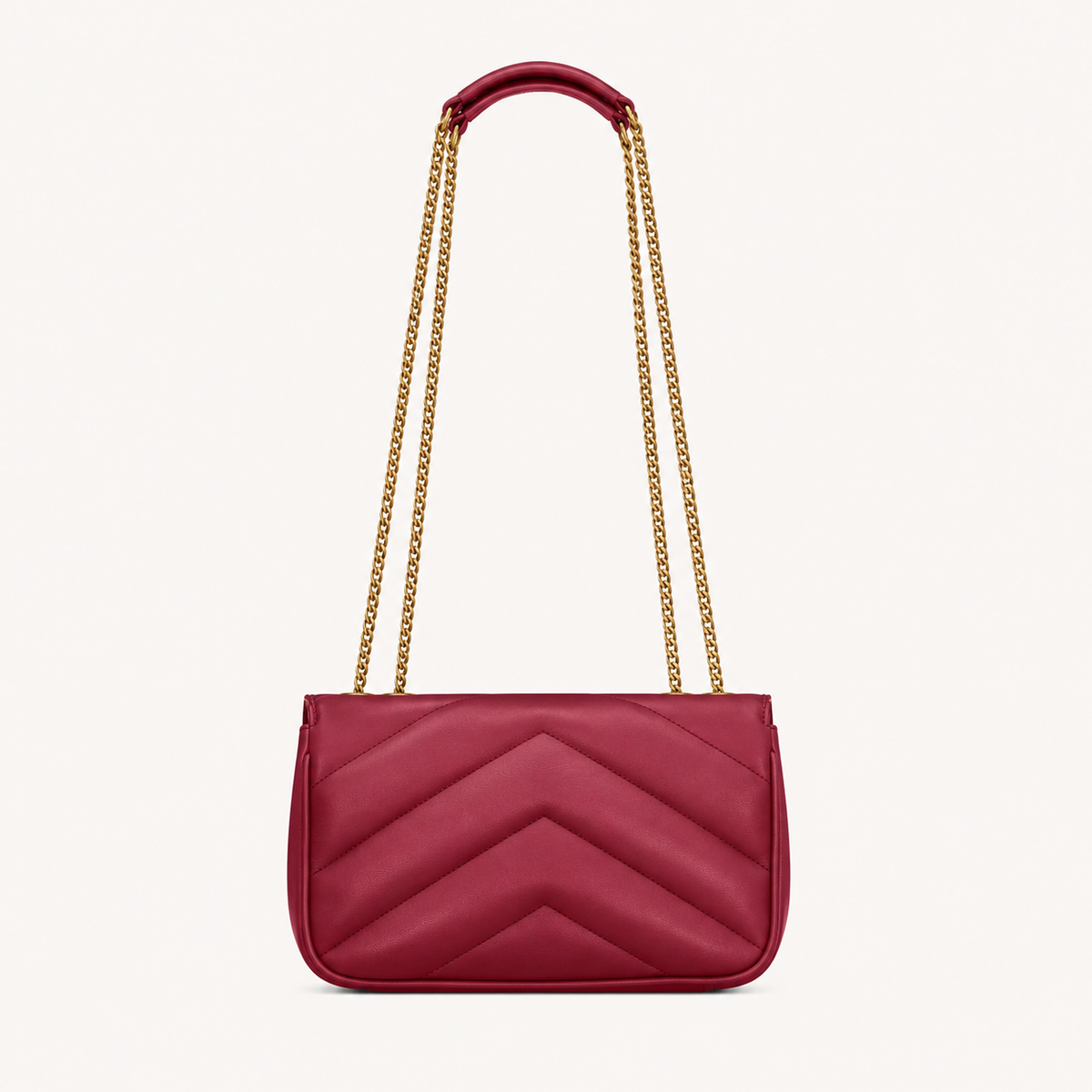 Saint Laurent Sac Loulou Mini Rouge