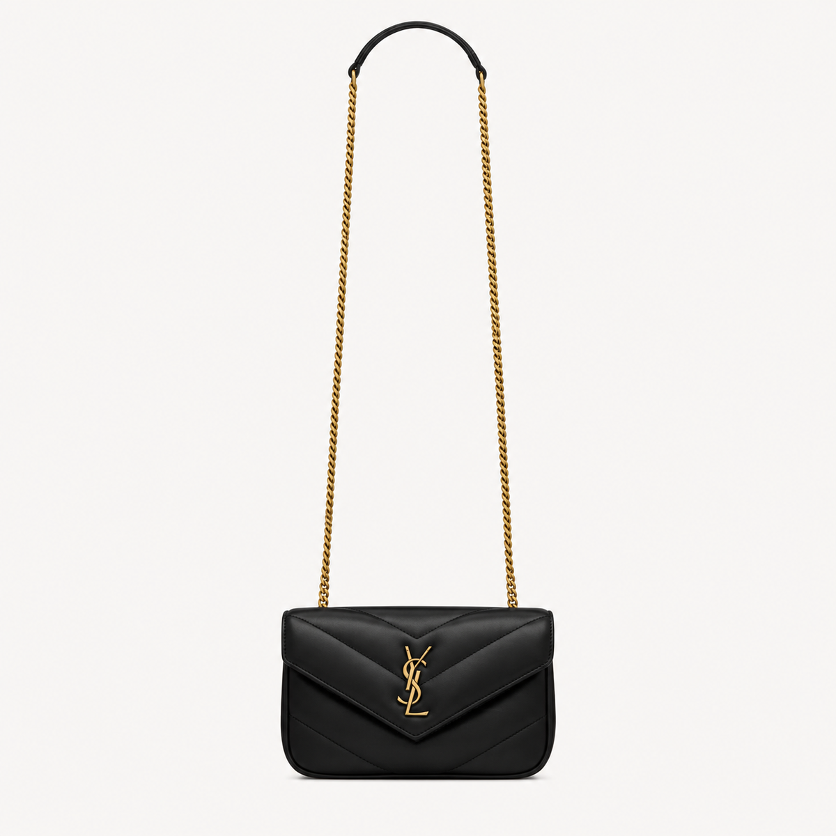 Saint Laurent Sac Loulou Mini Noir