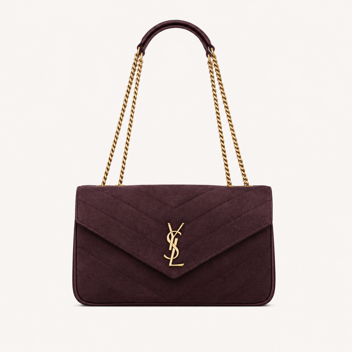 Saint Laurent Sac Loulou Small Matelassé Noir