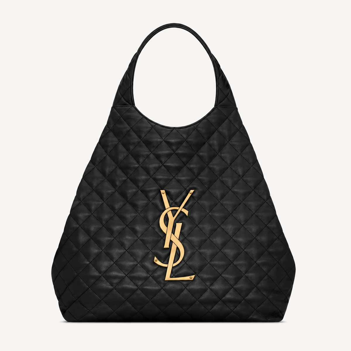Saint Laurent Sac Icare Medium Nappa Matelassé Noir