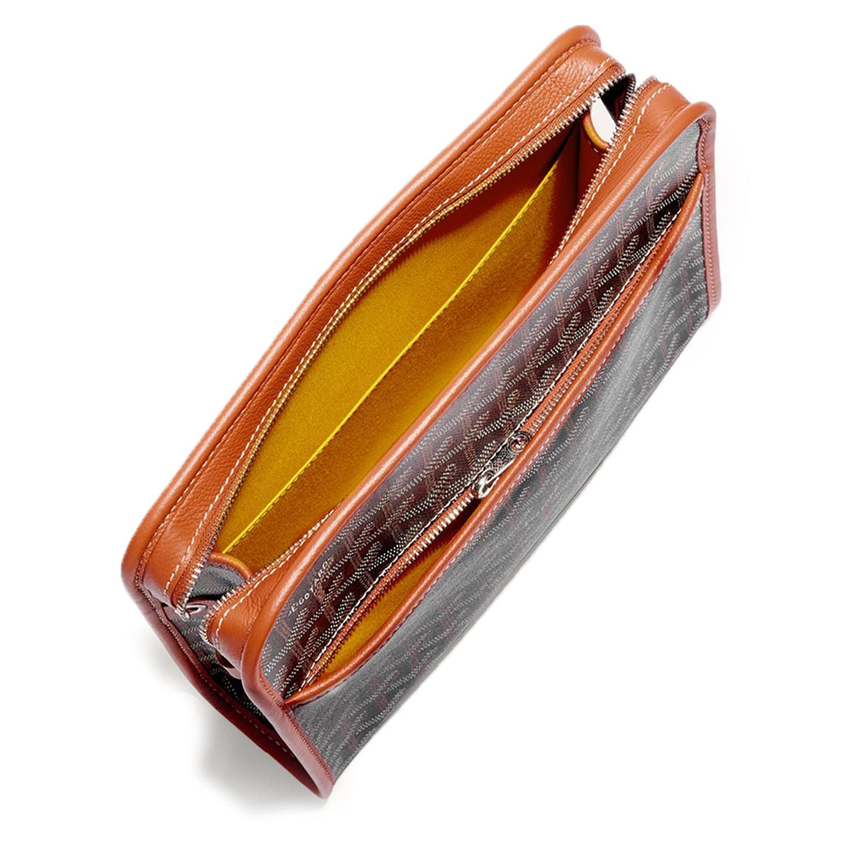 Goyard Sacoche Noir et Camel