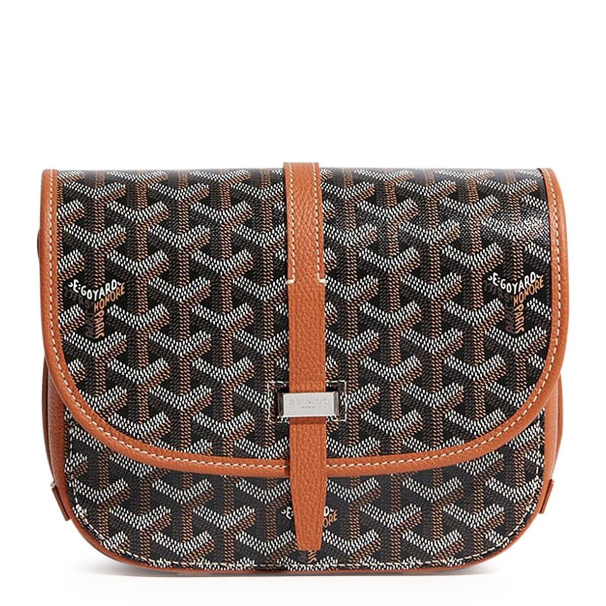Goyard Sacoche Noir et Camel