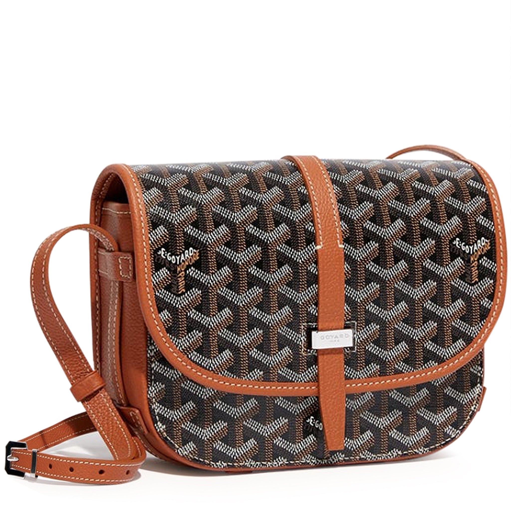 Goyard Sacoche Noir et Camel