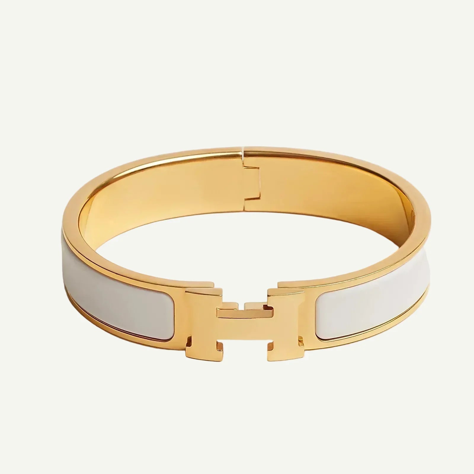 Bracelet Clic H Blanc