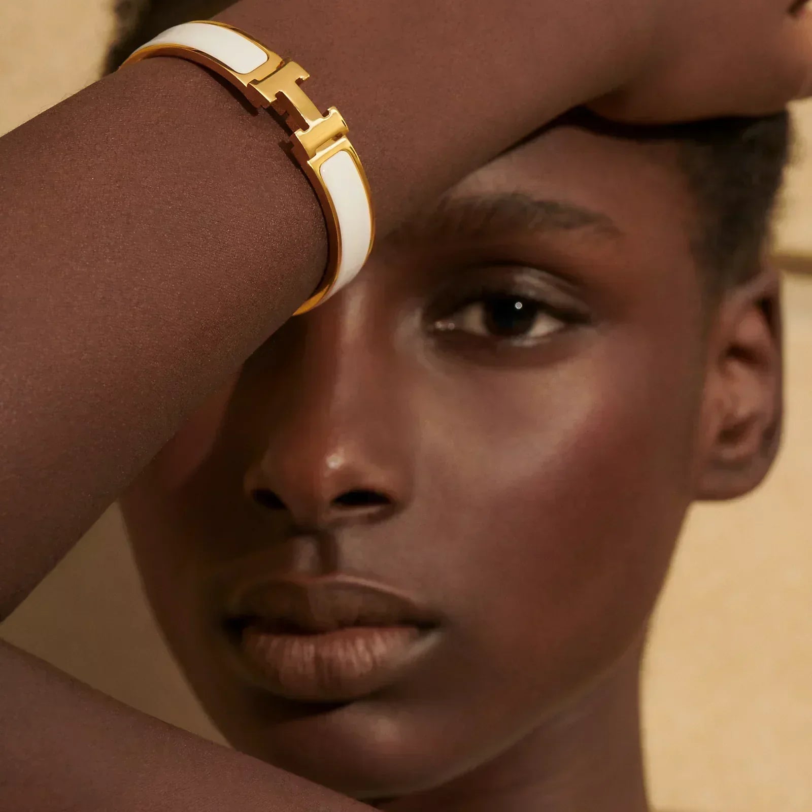 Bracelet Clic H Blanc