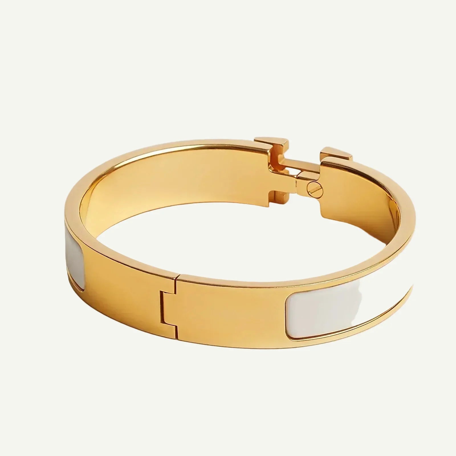 Bracelet Clic H Blanc