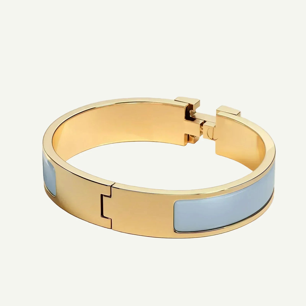 Hermès - Bracelet Clic H Bleu Ciel