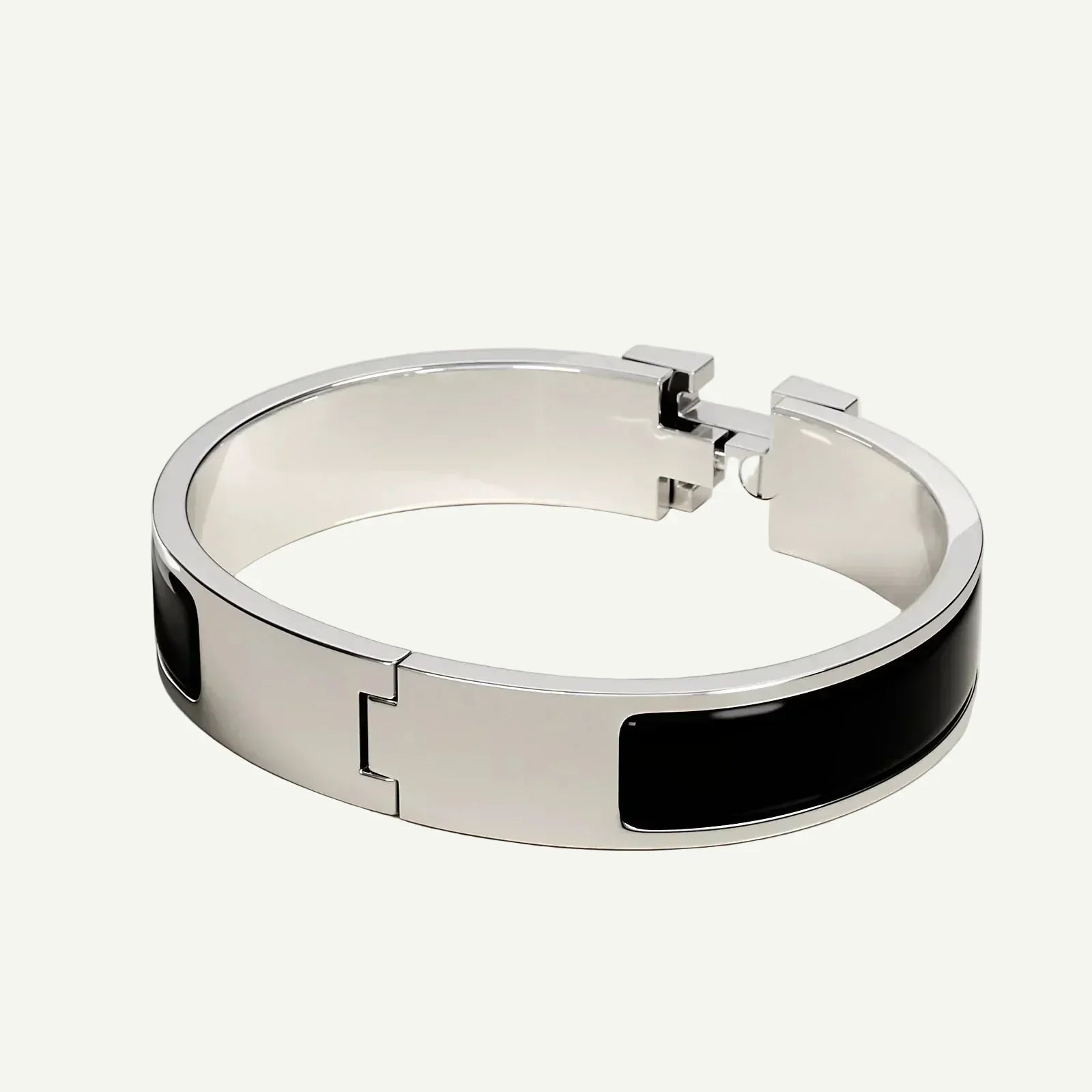 Hermès - Clic H Bracelet Noir