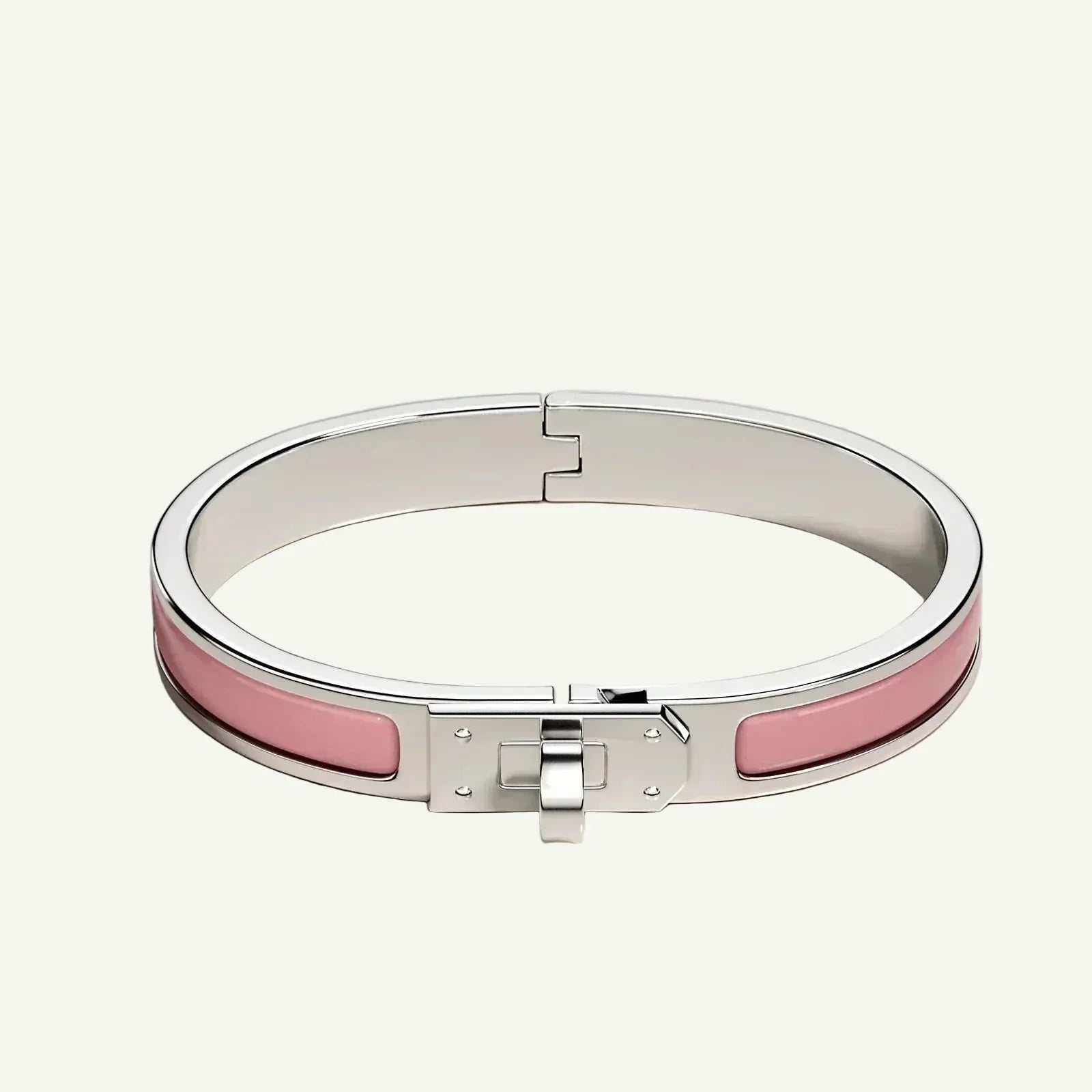 Hermès - Bracelet Mini Clic Kelly Rose Beauté 2