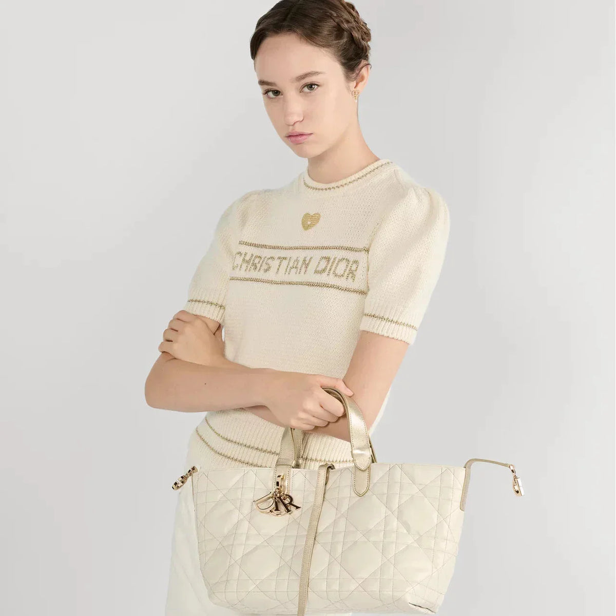 Dior Sac Toujours Blanc Medium