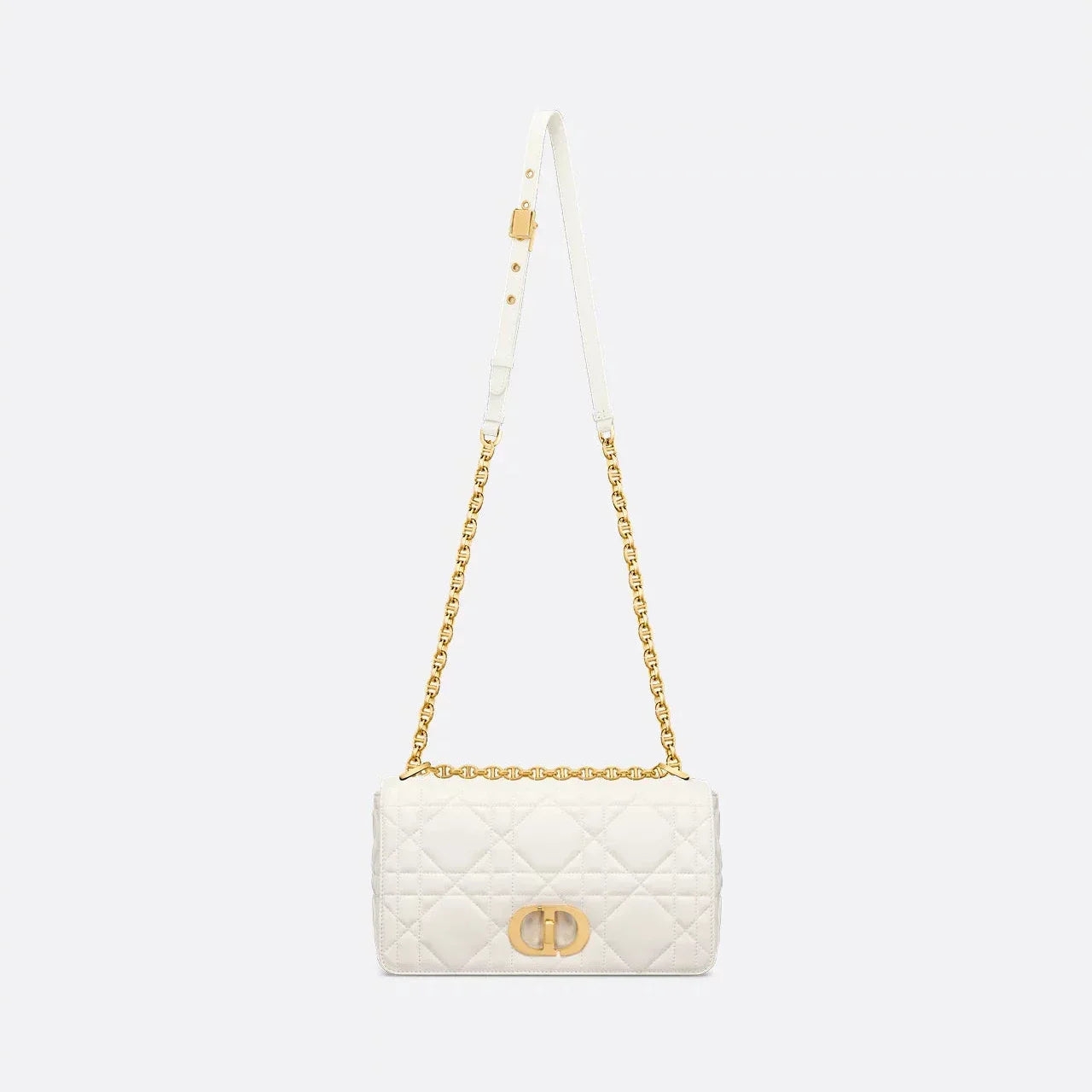Dior Sac Soft Dior Caro Medium Blanc