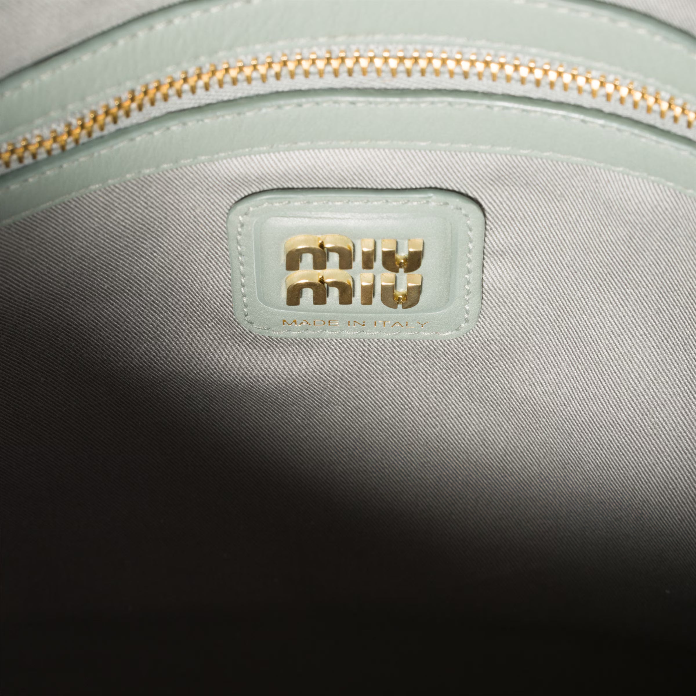 MiuMiu Sac IVY en Suède Blanc