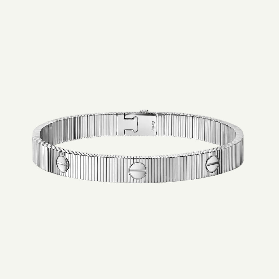 Cartier - Bracelet Love Unlimited Or Blanc