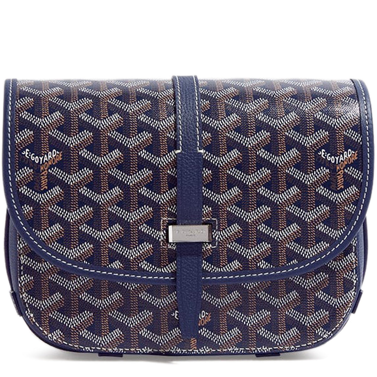 Goyard Sacoche Bleu marine