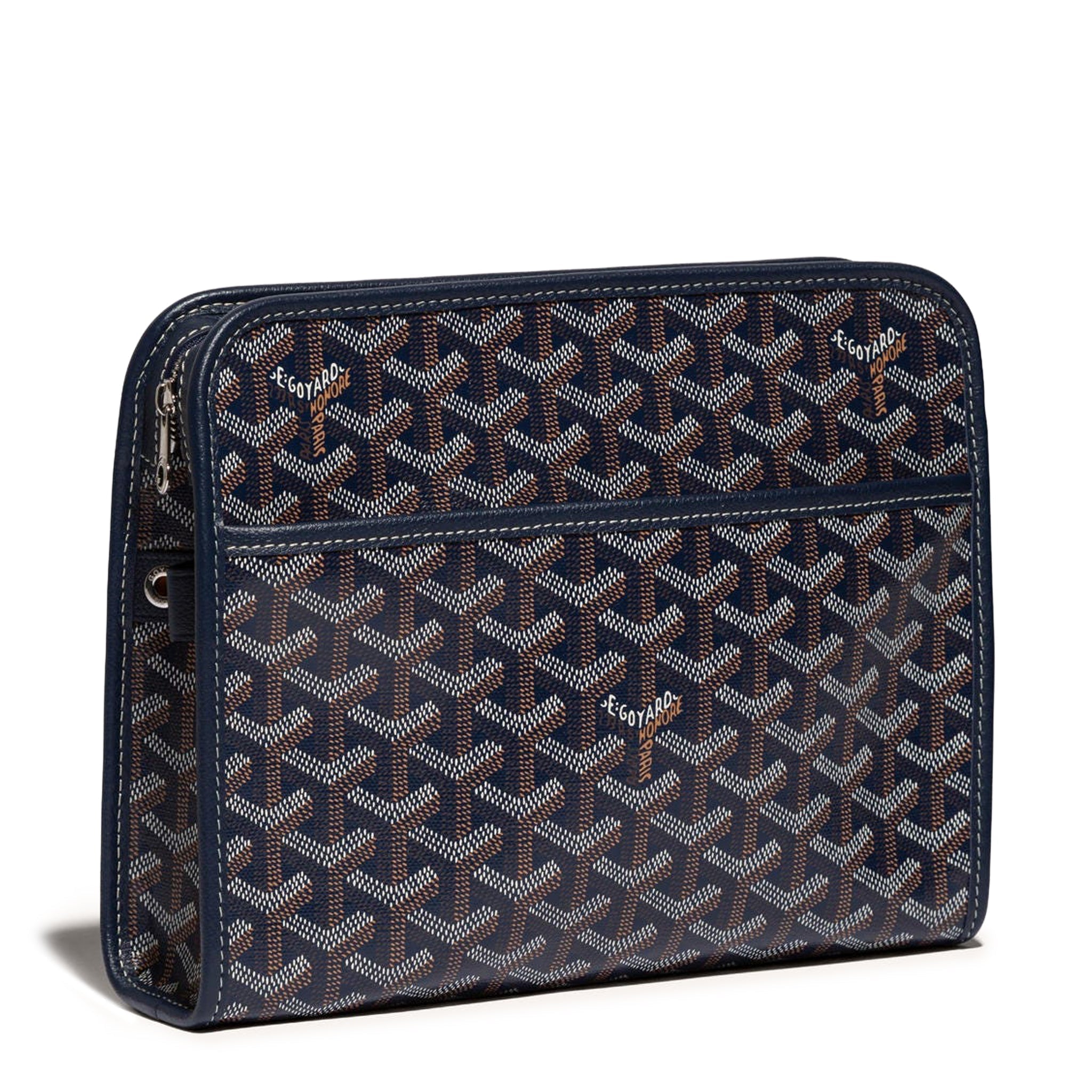 Goyard Sacoche Bleu marine