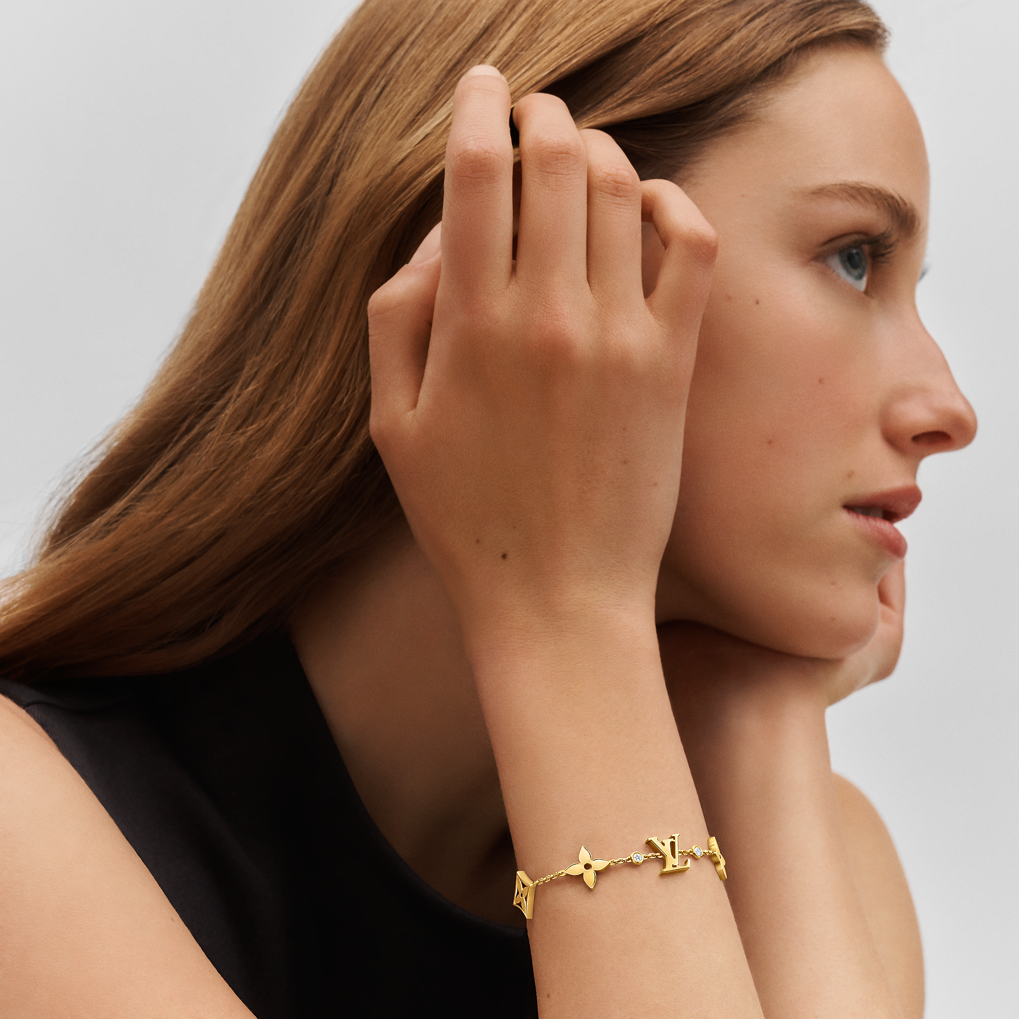 LV - Bracelet Monogram Blossom Or Jaune