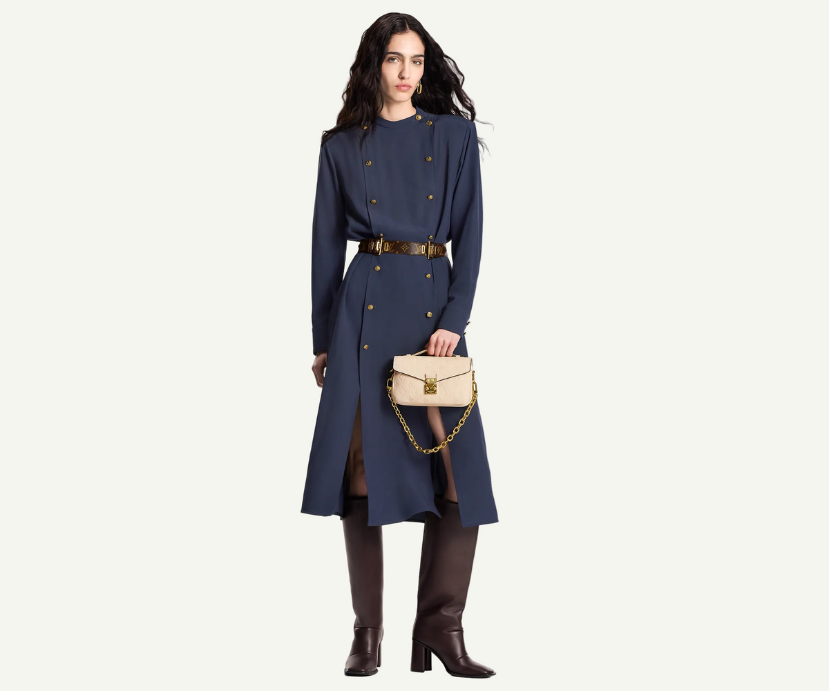LV Pochette Métis East West Crème