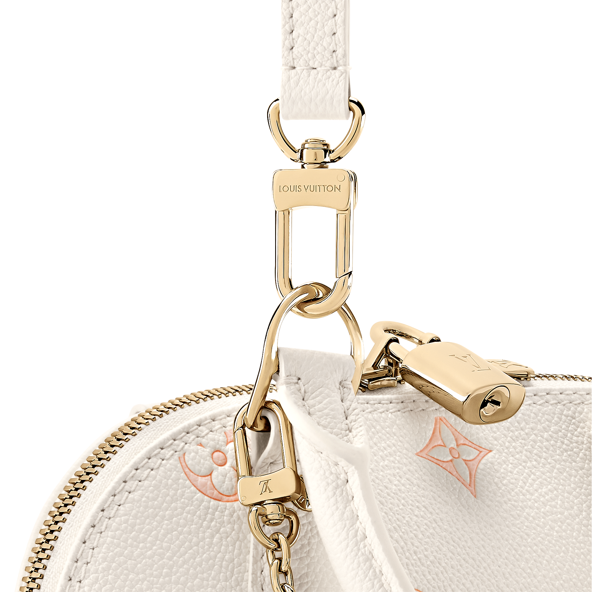 LV Sac Alma BB Blanc Pêche