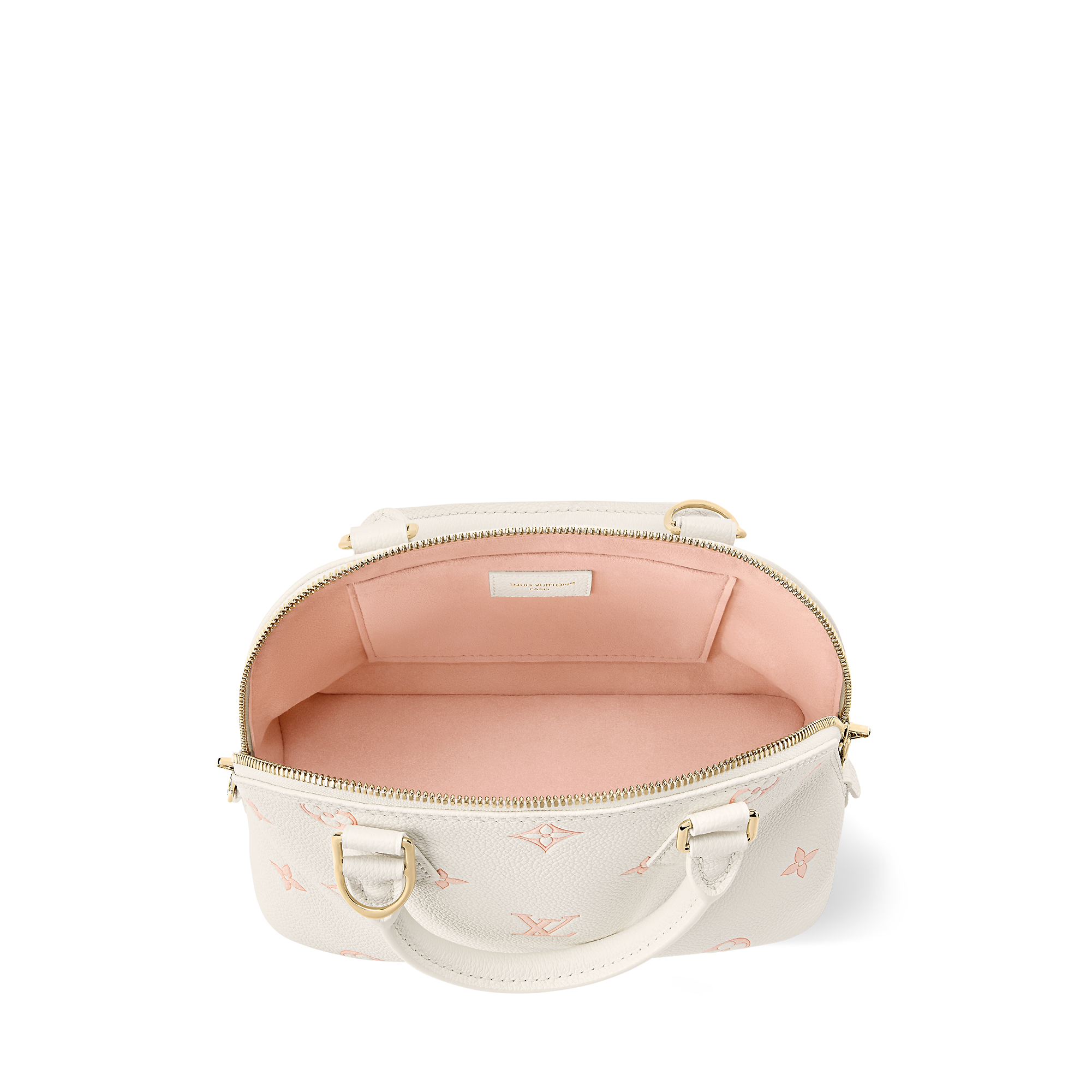 LV Sac Alma BB Blanc Pêche