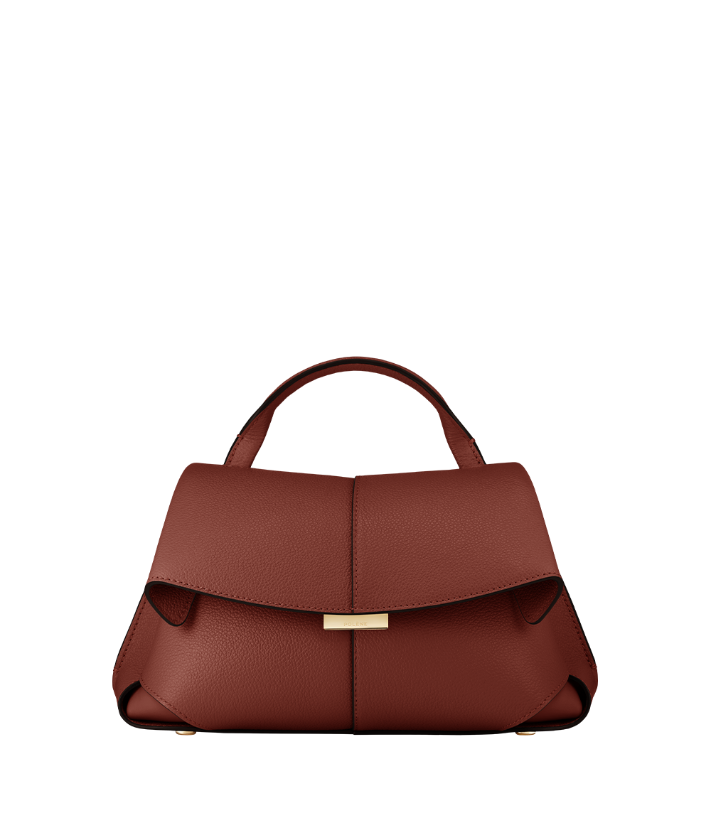 Polène Sac Mokki Mini Argile Rouge Grainé