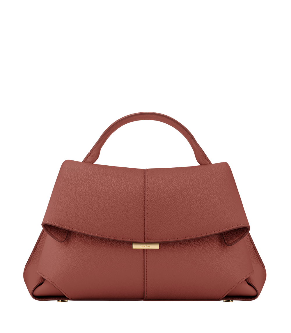Polène Sac Mokki Terracotta Grainé