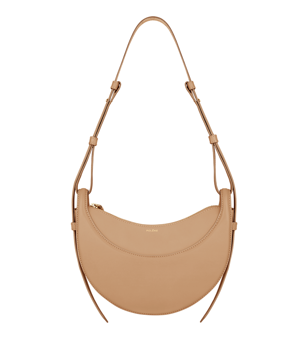 Polène Sac Numéro Dix Beige Lisse
