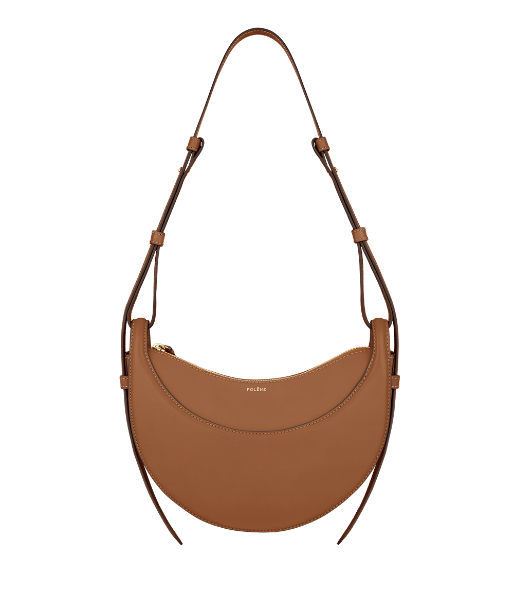 Polène Sac Numéro Dix Camel Lisse
