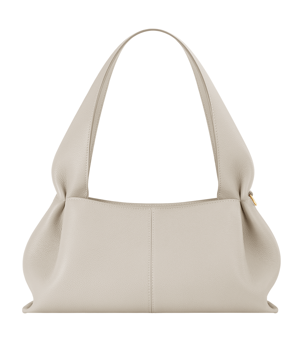 Polène Sac Numéro Neuf East West Craie Grainé