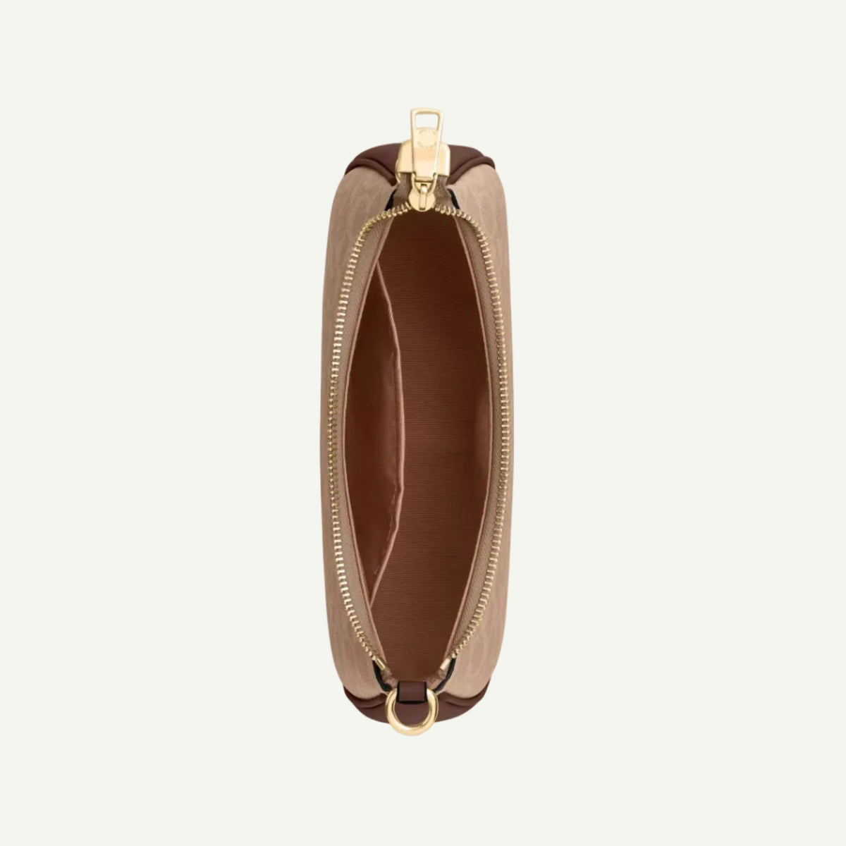 Coach Sac Teri Toile Marron