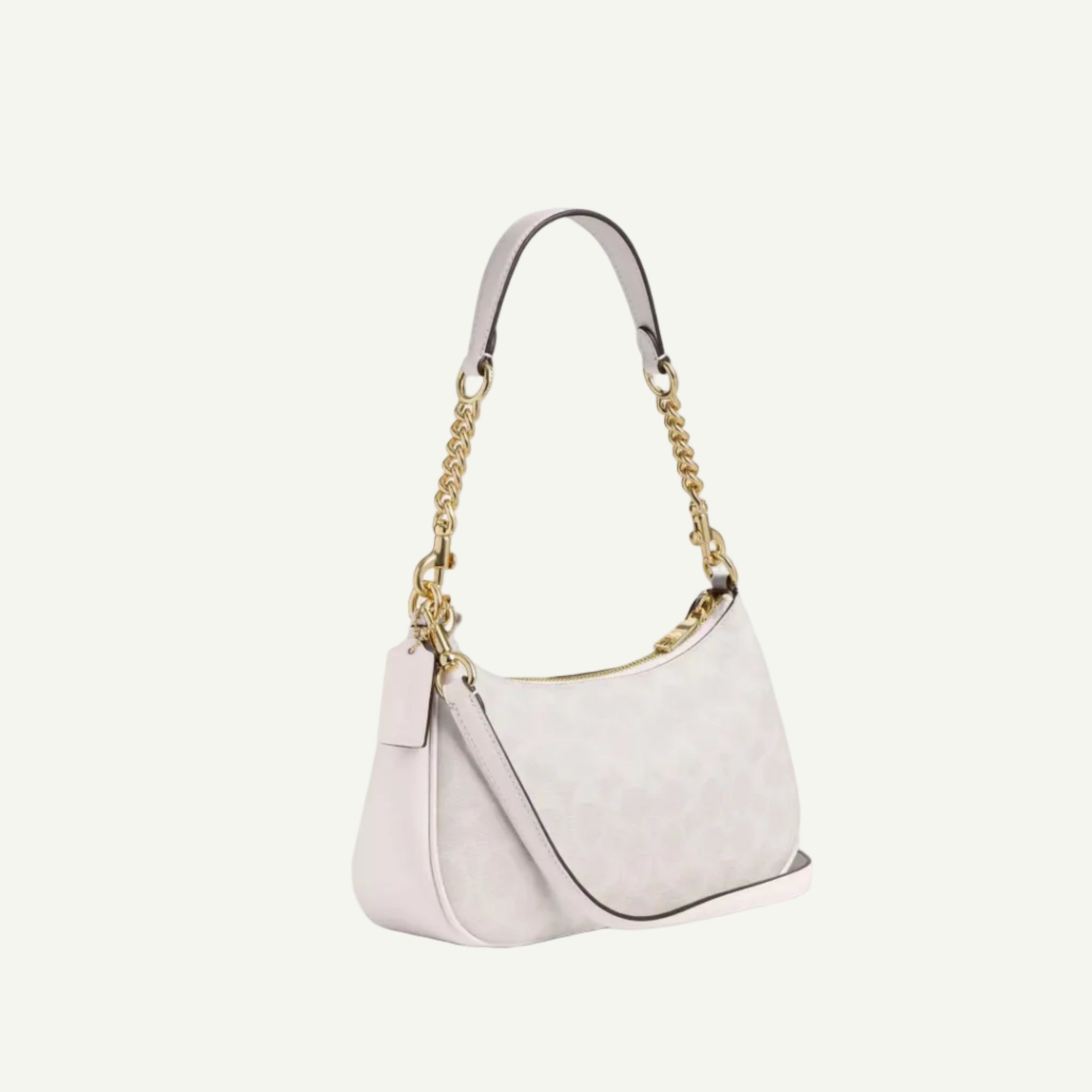 Coach Sac Teri Toile Blanc