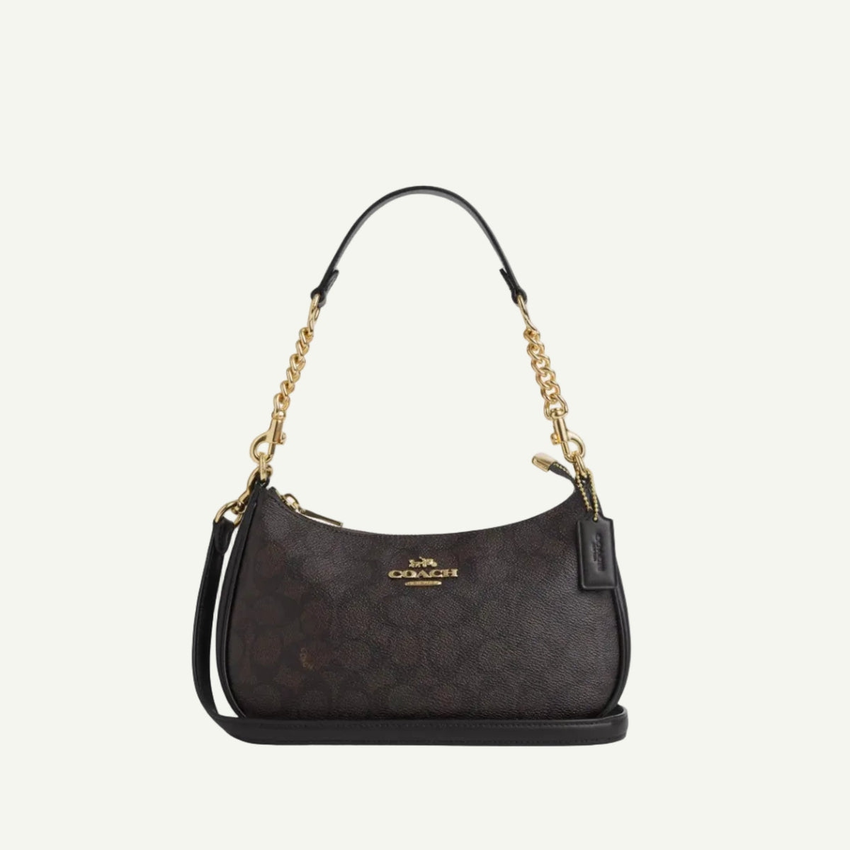 Coach Sac Teri Toile Noir